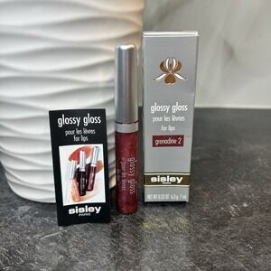 NEW Sisley Glossy Gloss Lip Gloss 2 GRENADINE Full Size DISCONTINUED